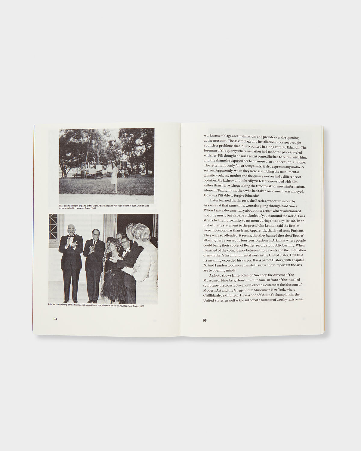 Eduardo Chillida and Pilar Belzunce: Memories of a Daughter