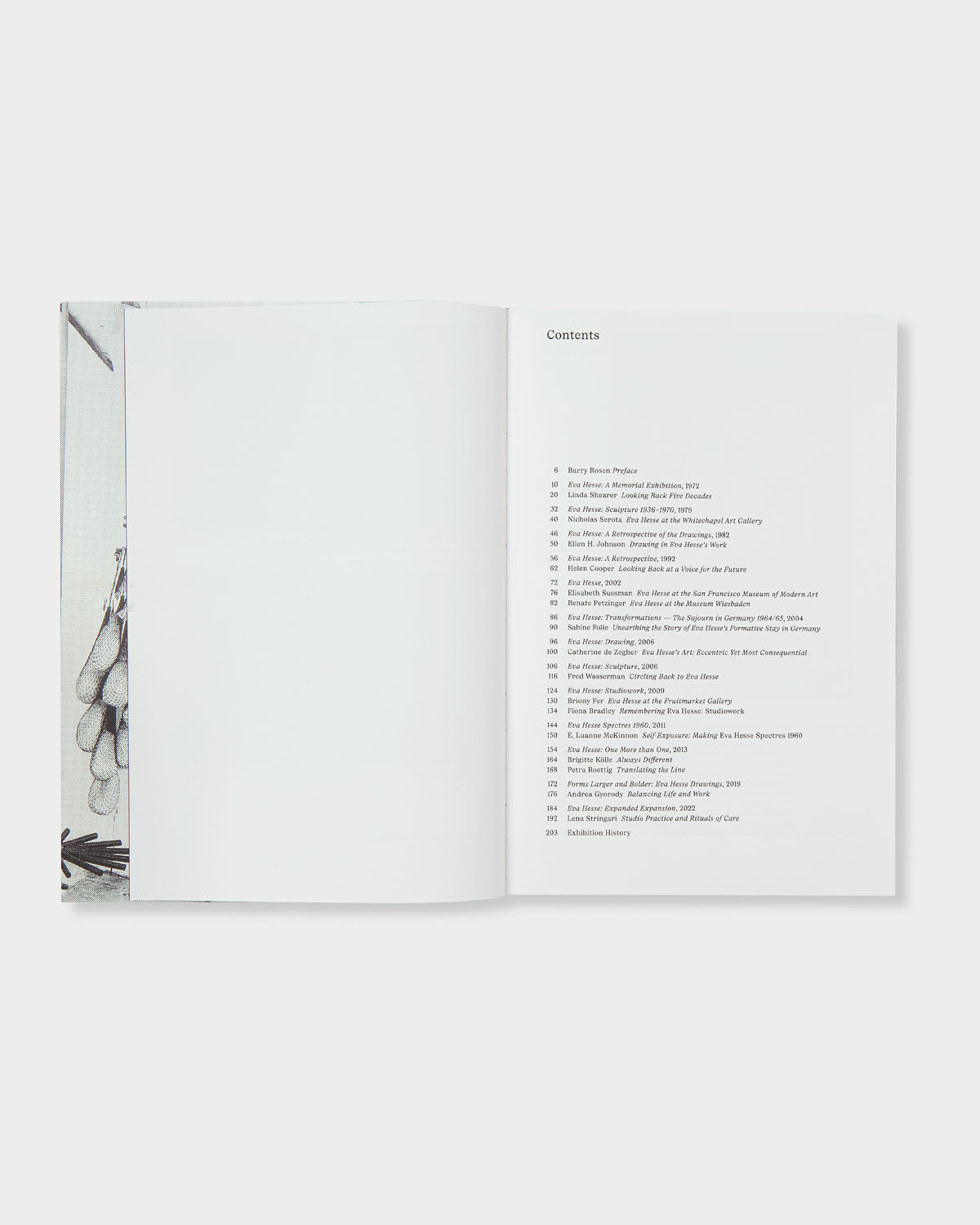 Eva Hesse: Exhibitions, 1972–2022