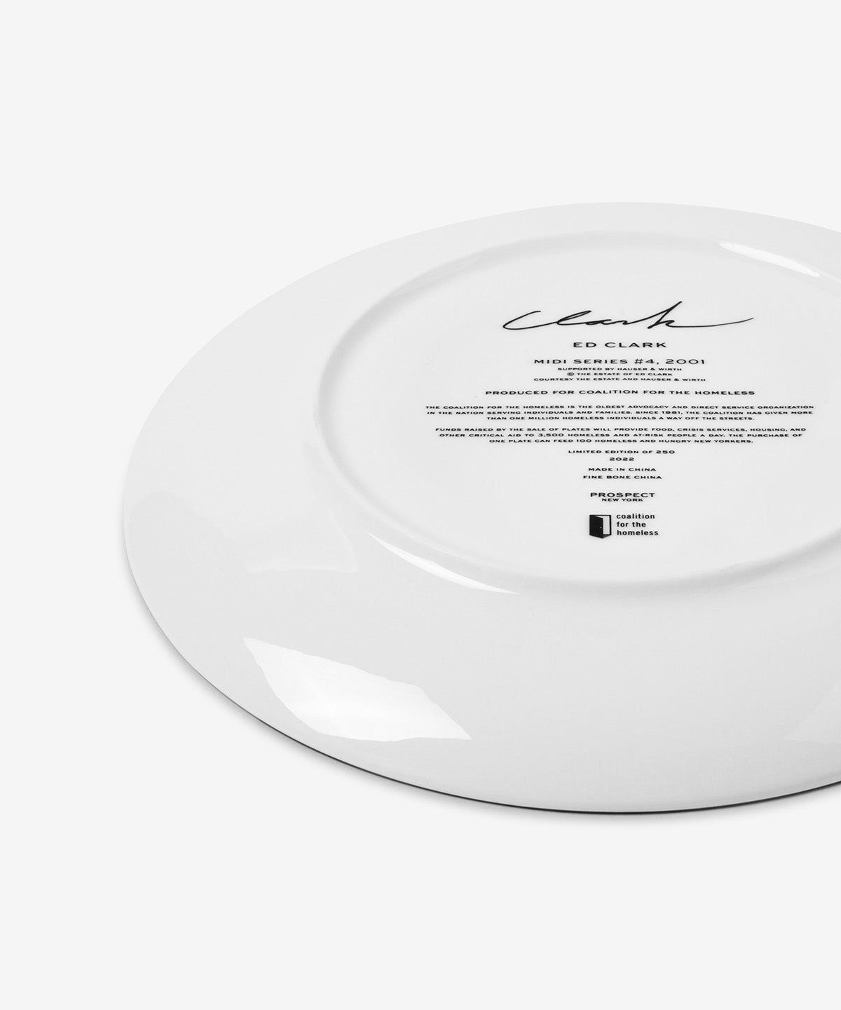 Ed Clark 'Midi Series #4' Plate