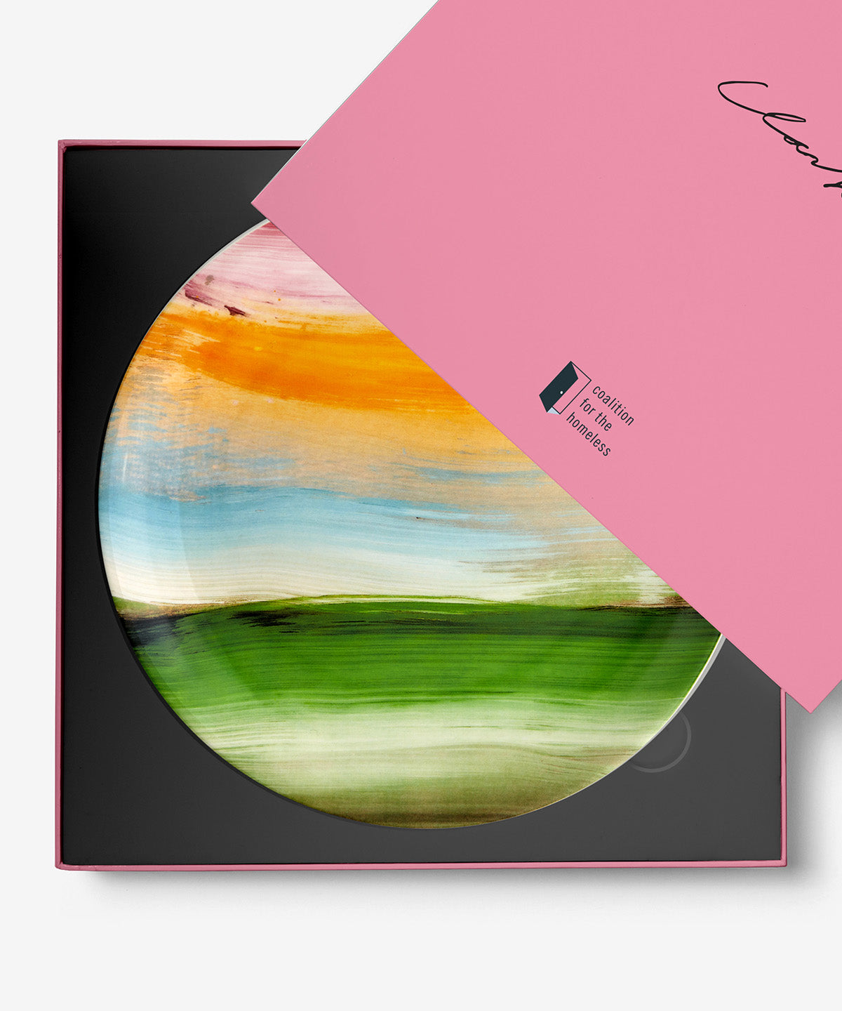 Ed Clark 'Midi Series #4' Plate