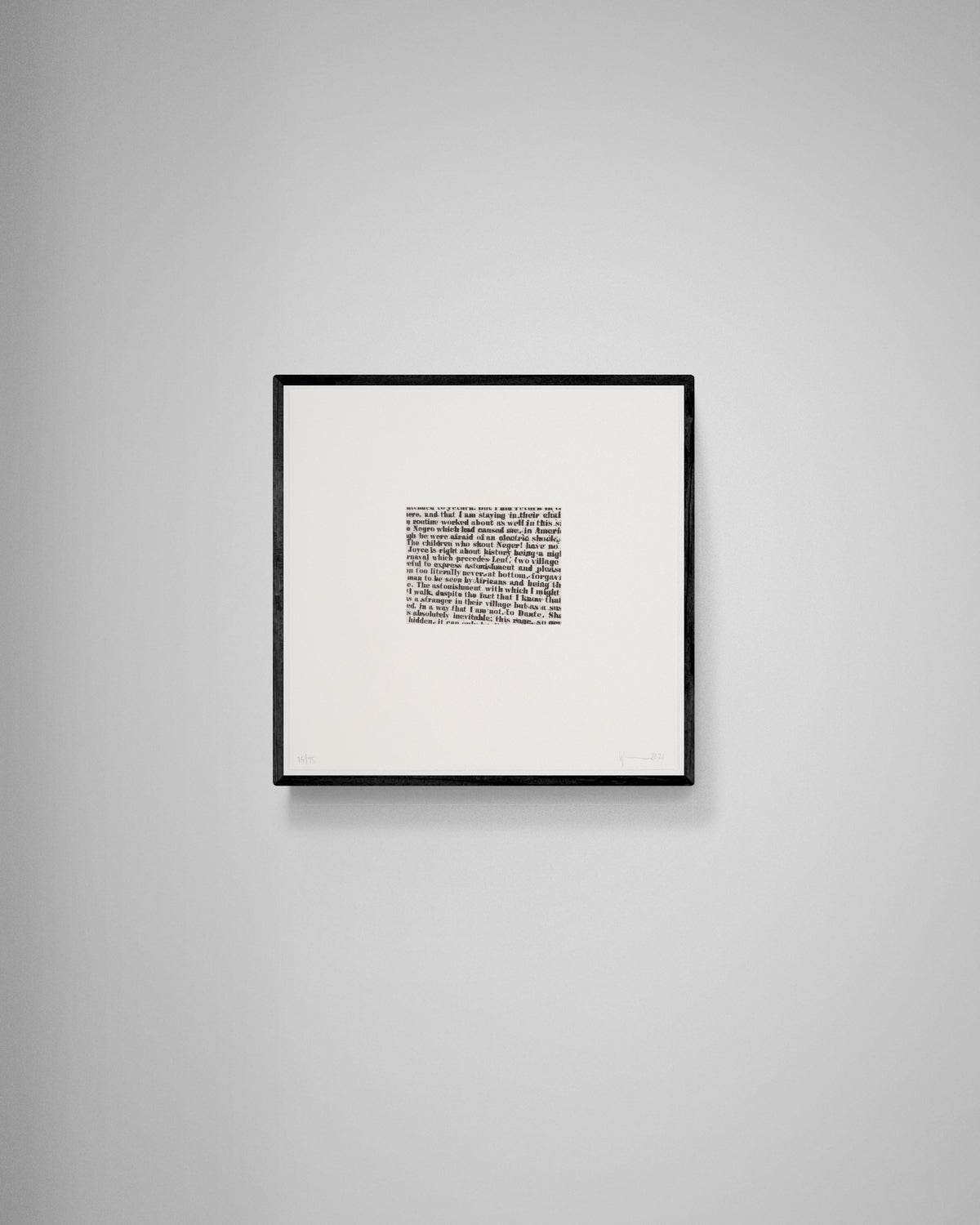 Glenn Ligon: Extract