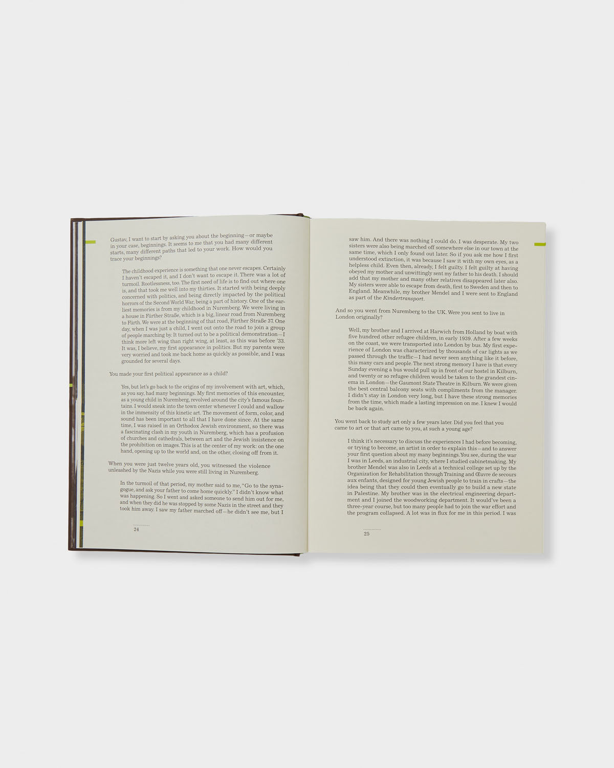 Gustav Metzger: Interviews with Hans Ulrich Obrist