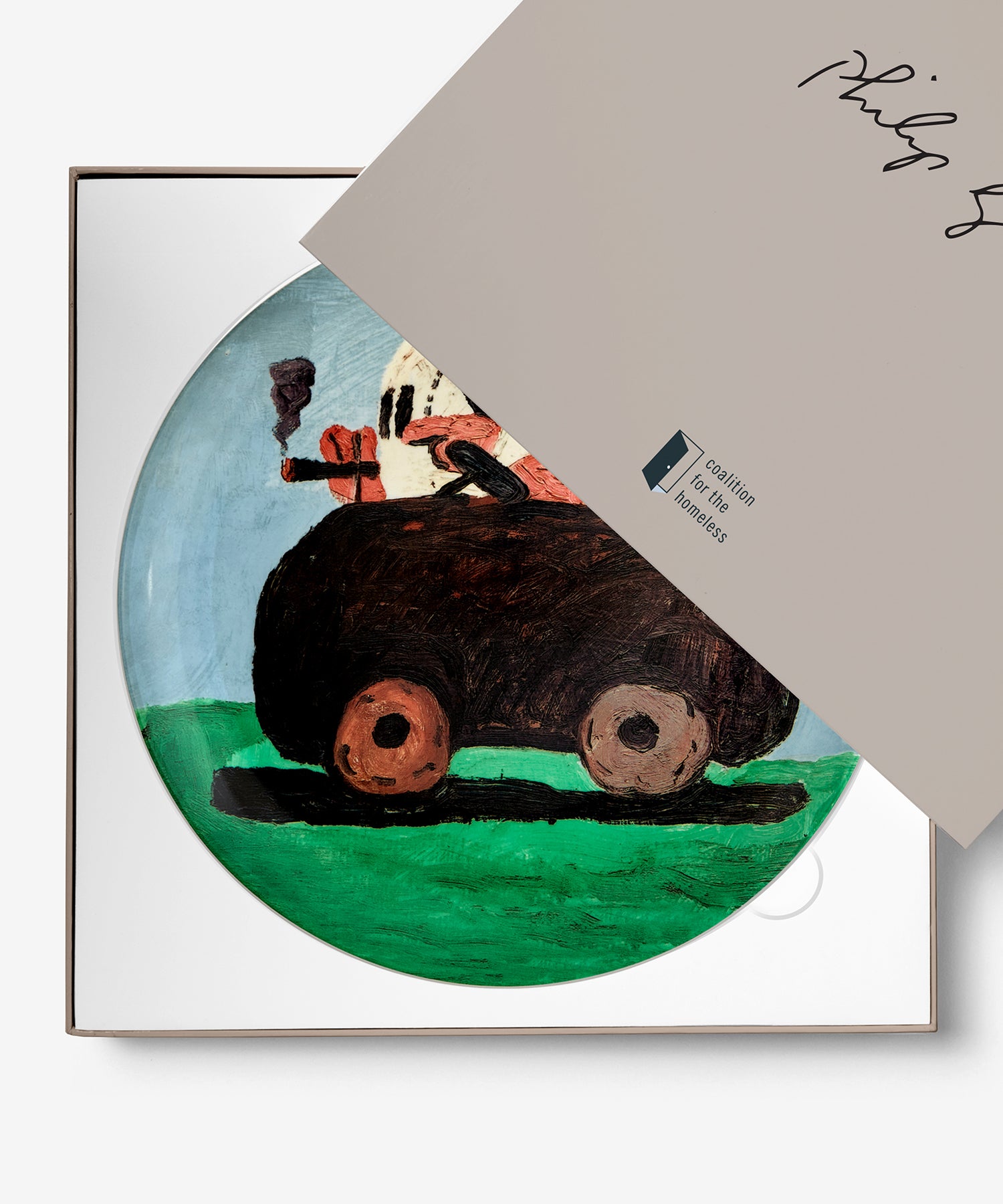 Philip Guston 'Untitled' Plate