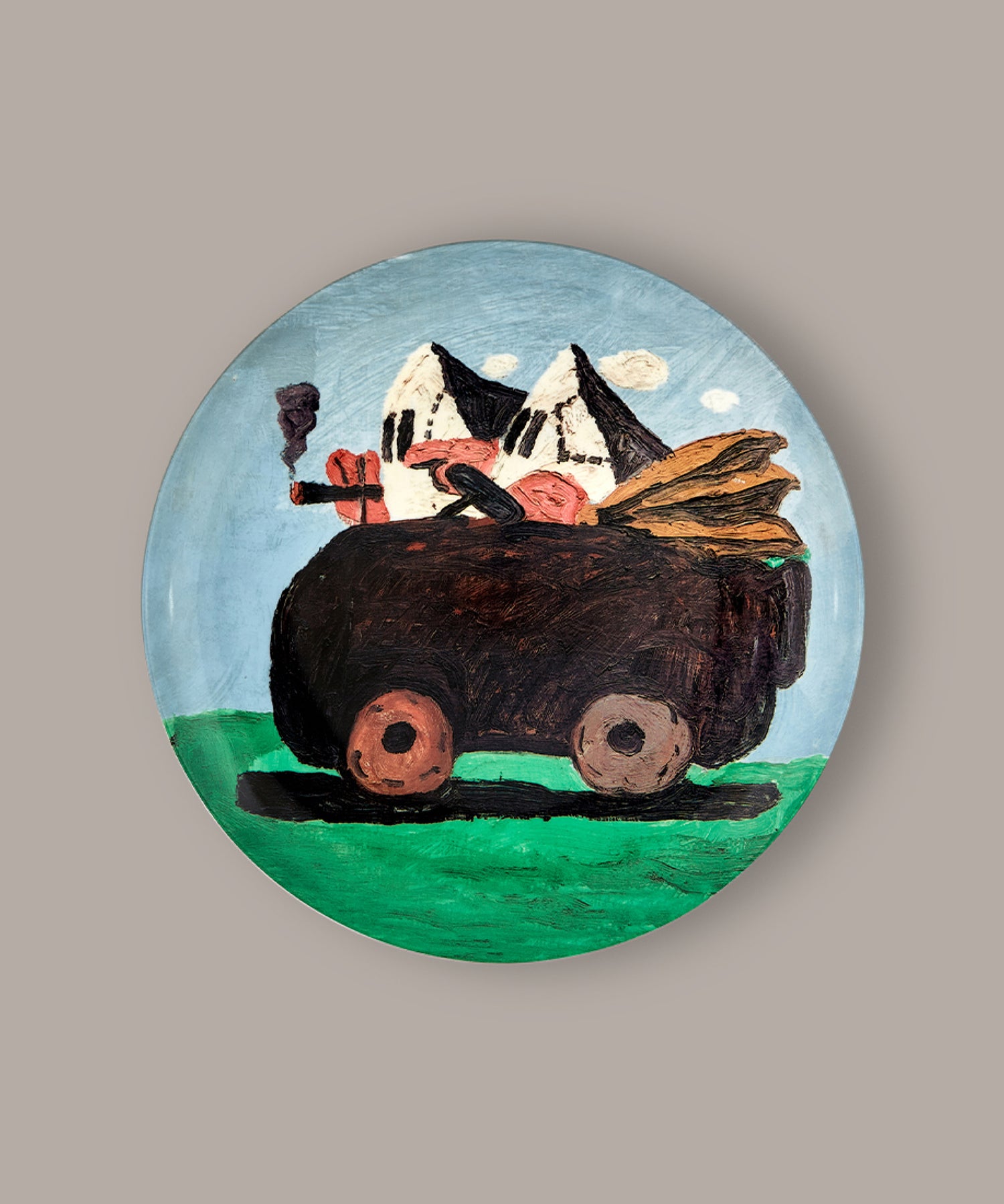 Philip Guston 'Untitled' Plate