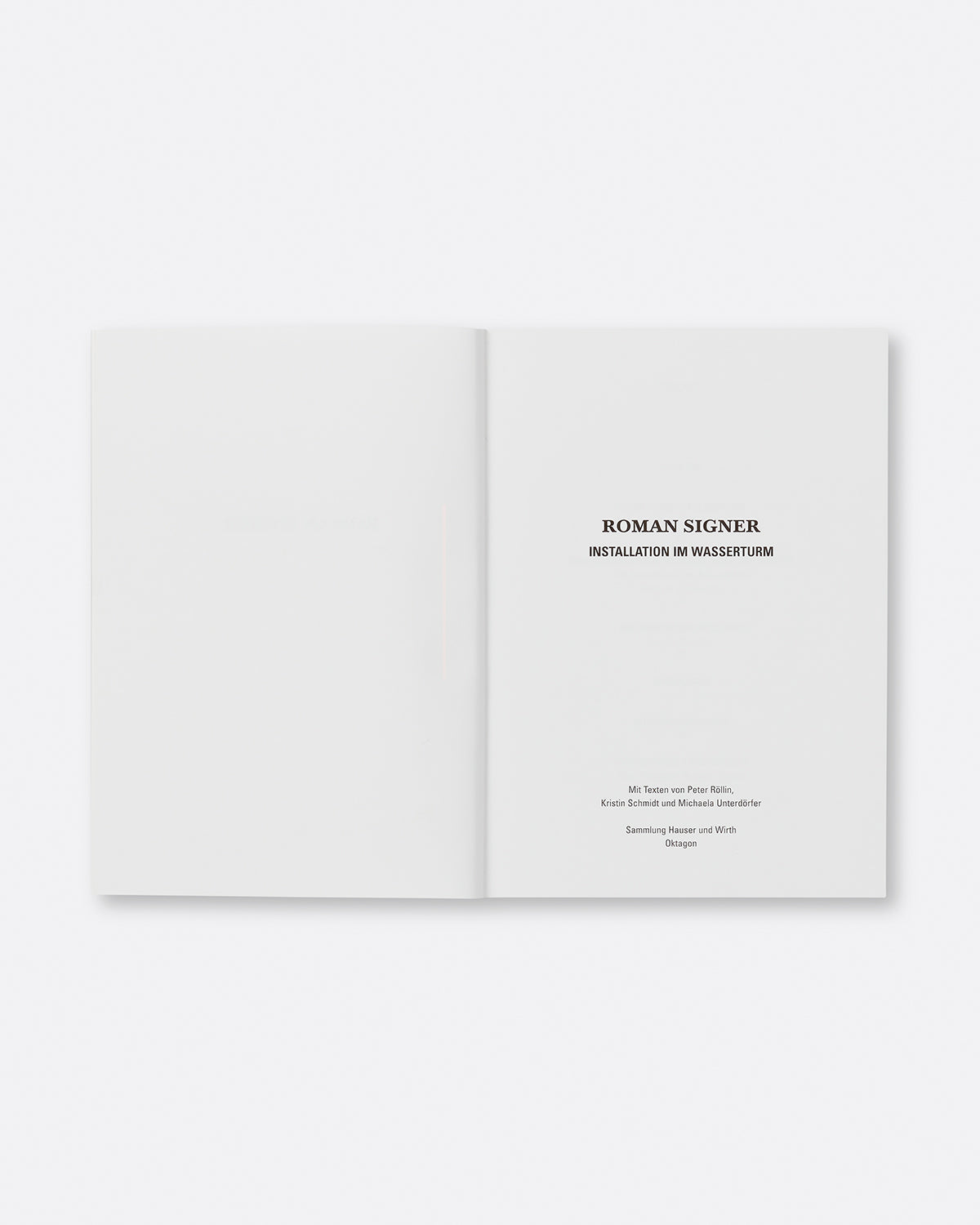 Roman Signer: Installation im Wasserturm Default Title