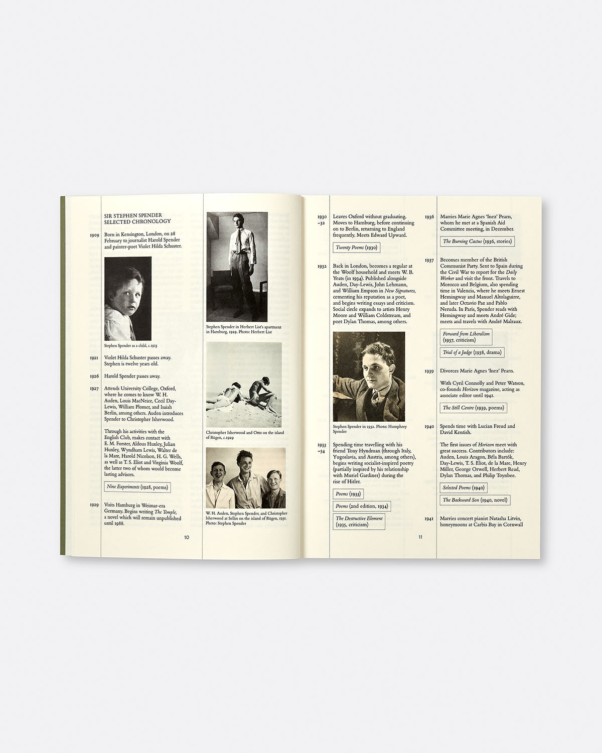 The Worlds of Stephen Spender: I think continually of those who were truly great