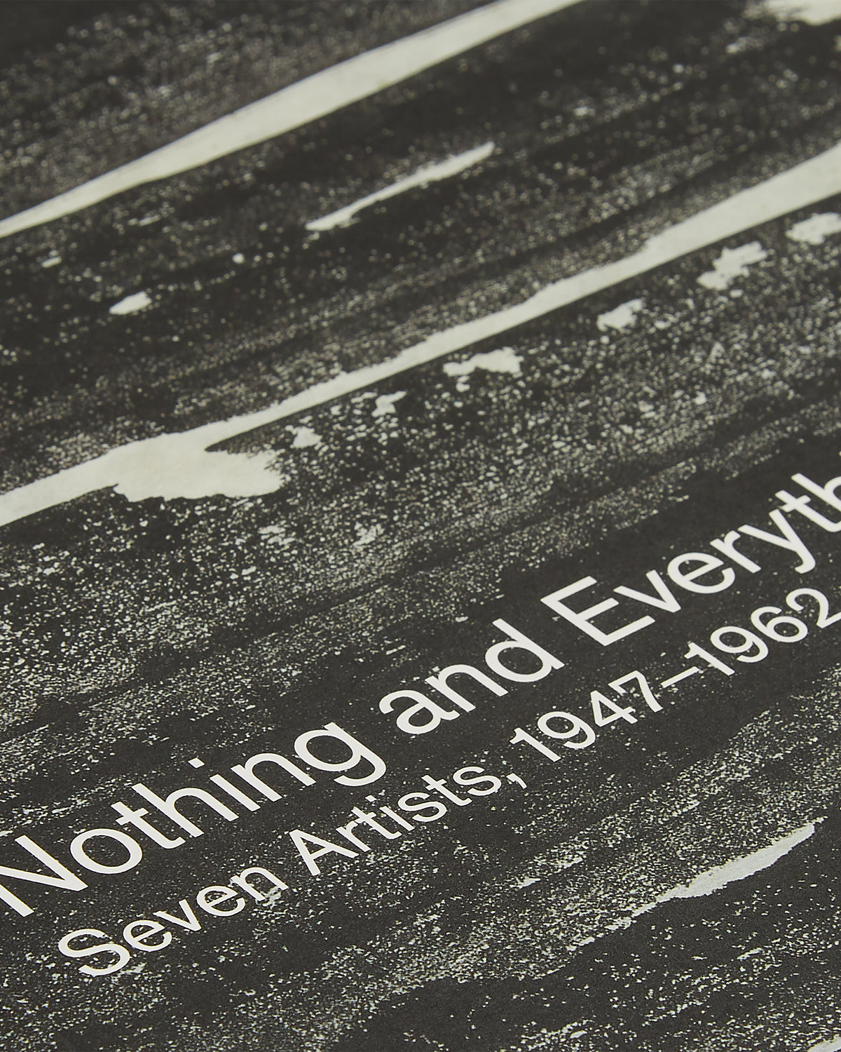 Nothing and Everything: Seven Artists, 1947–1962 Default Title
