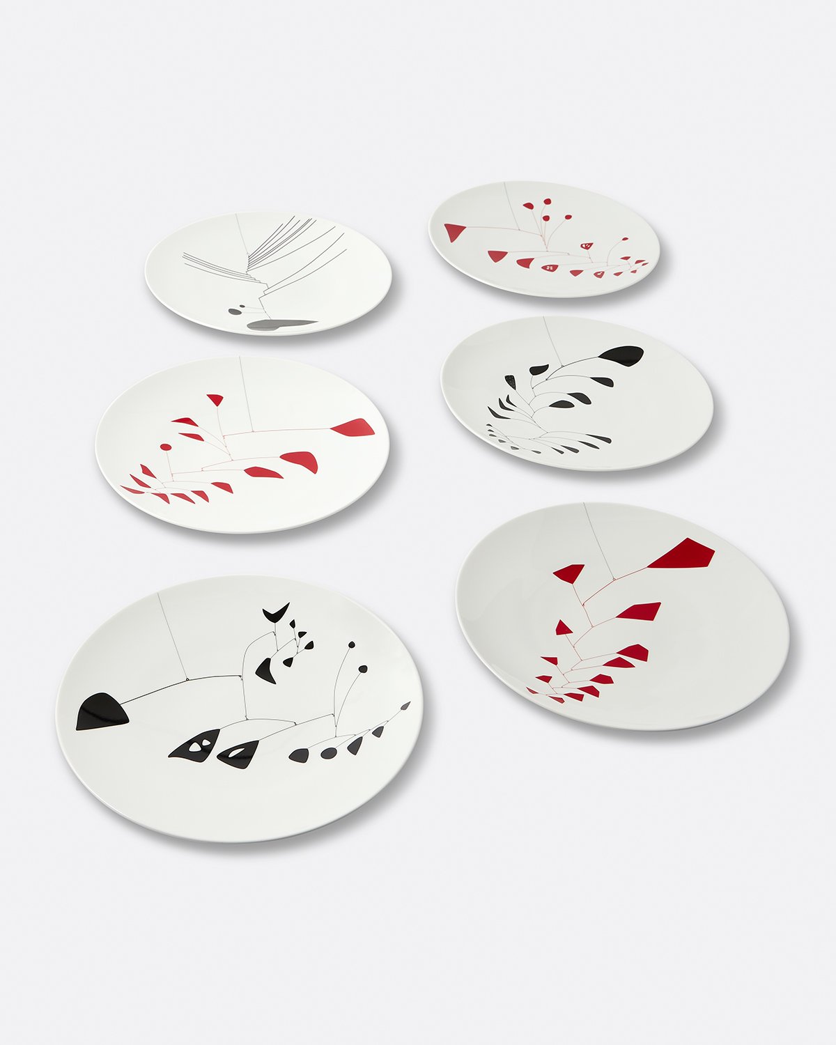 Alexander Calder Set of 6 Plates Default Title