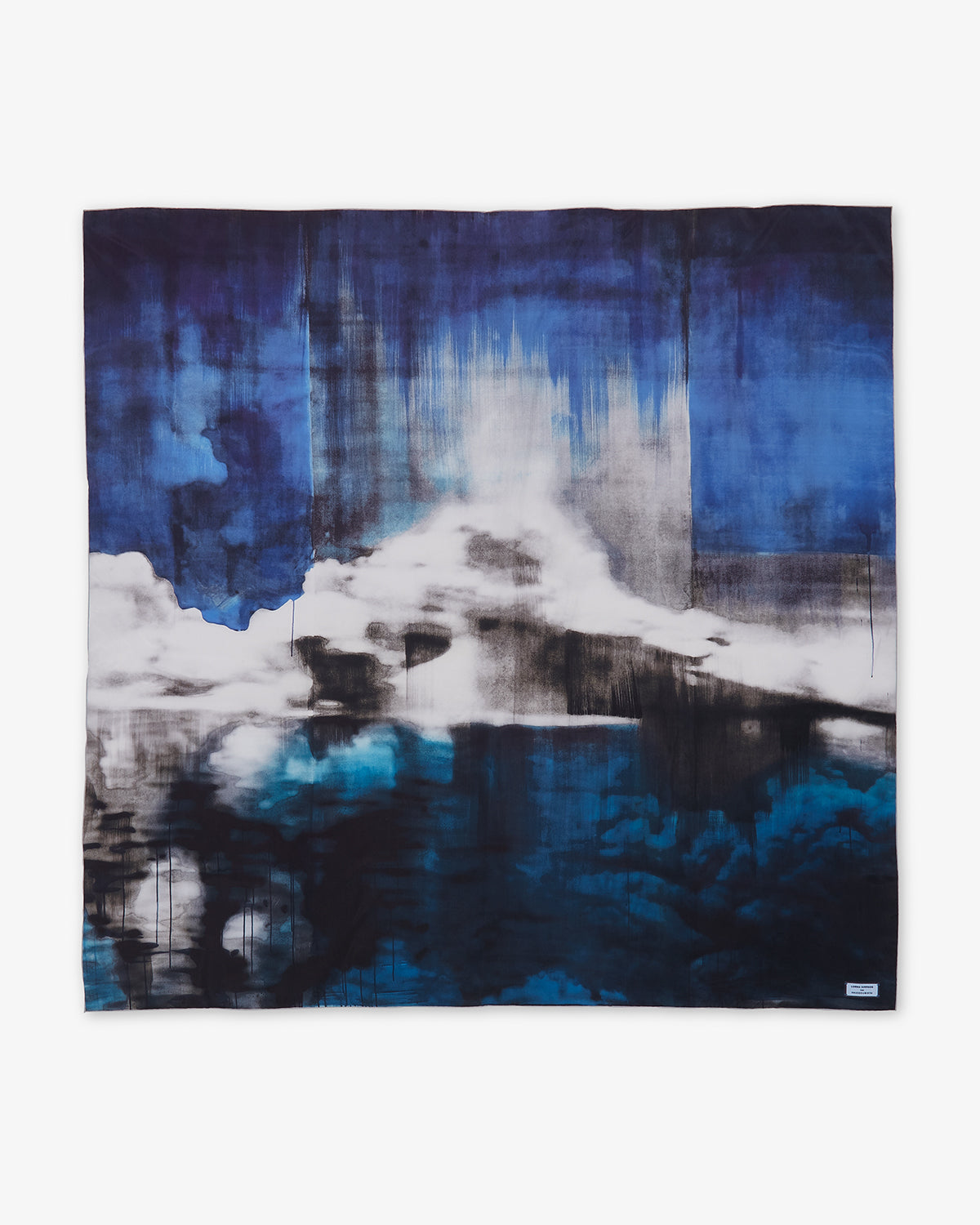 Lorna Simpson Large Silk Square Ice 8