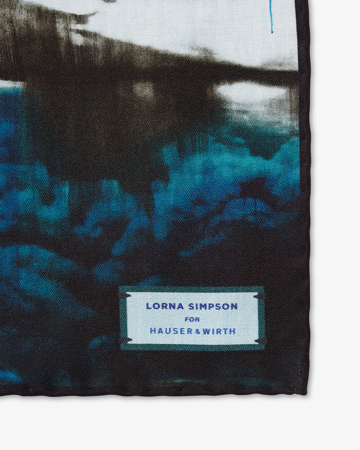 Lorna Simpson Pocket Square Ice 8 Default Title