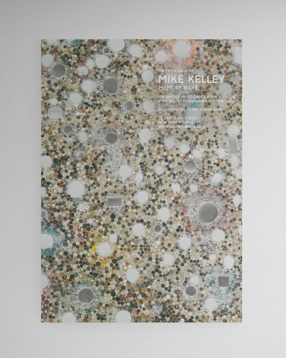 Mike Kelley, 2016