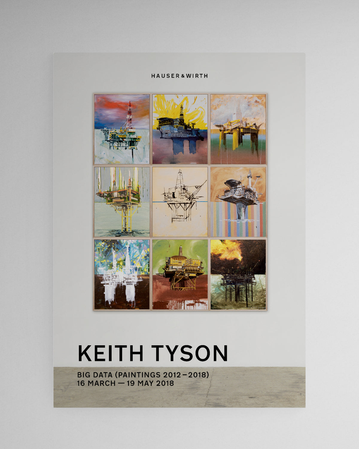 Keith Tyson, 2018