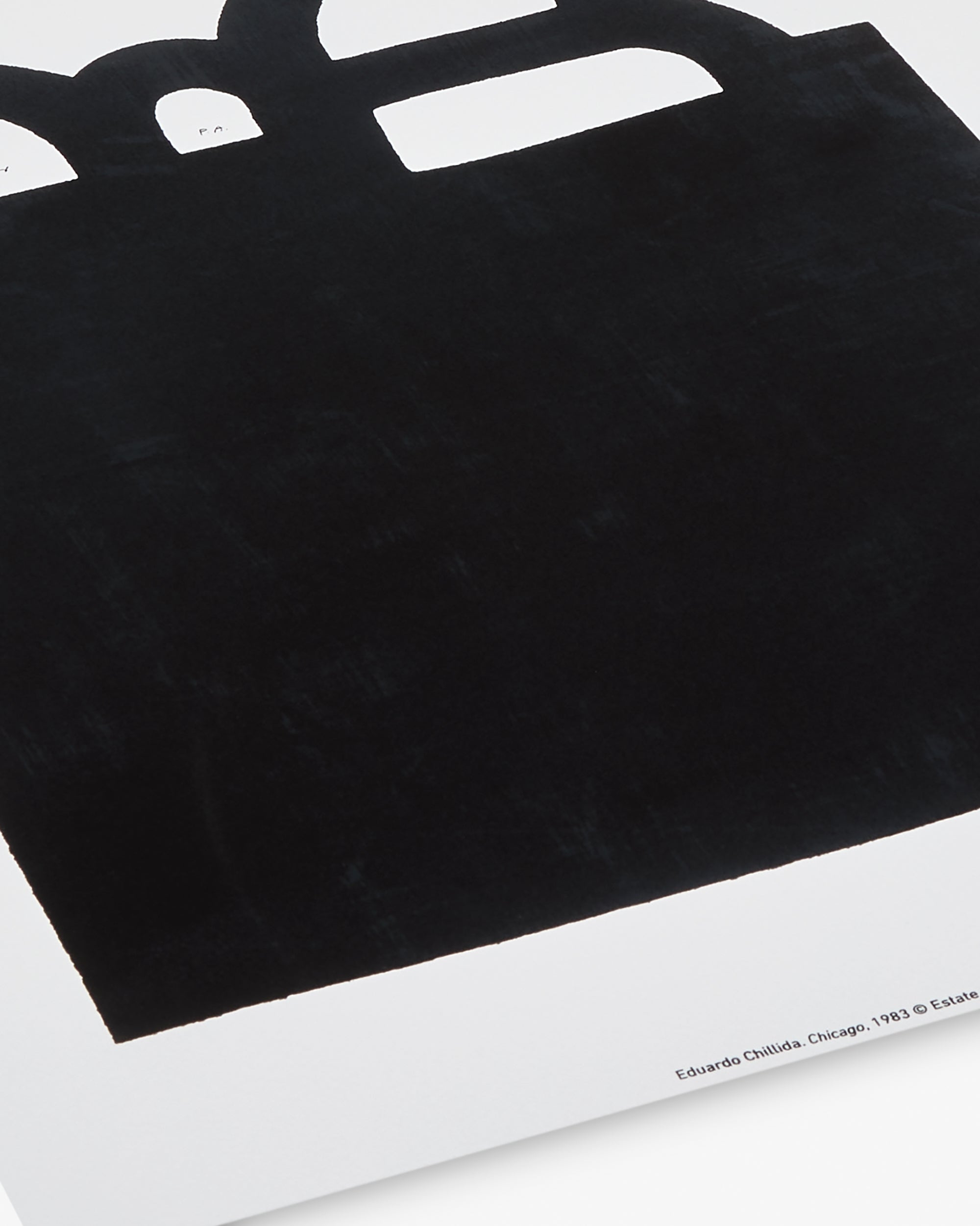 Eduardo Chillida Silkscreen Print Chicago Default Title