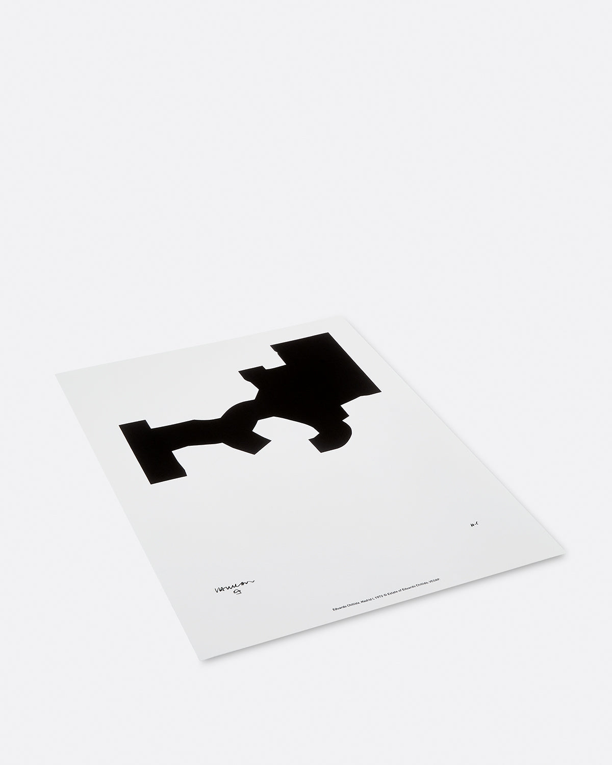 Eduardo Chillida Silkscreen Print Madrid Default Title