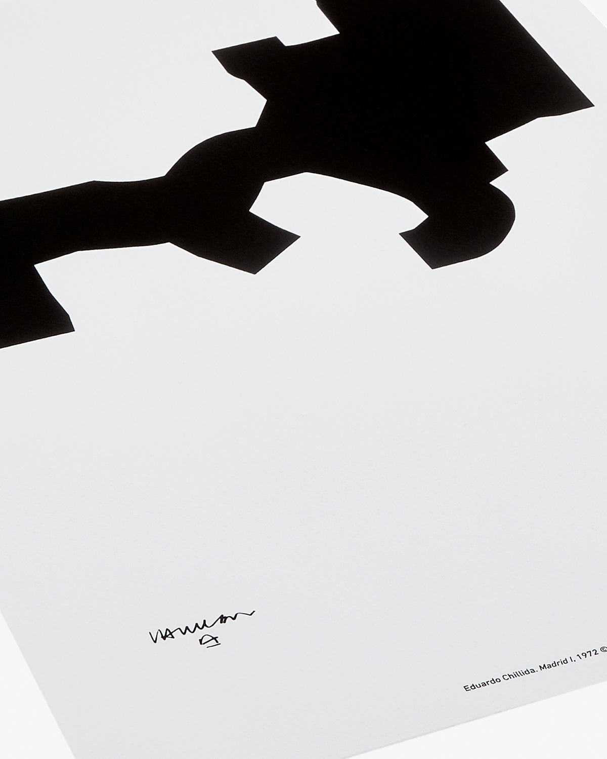 Eduardo Chillida Silkscreen Print Madrid Default Title