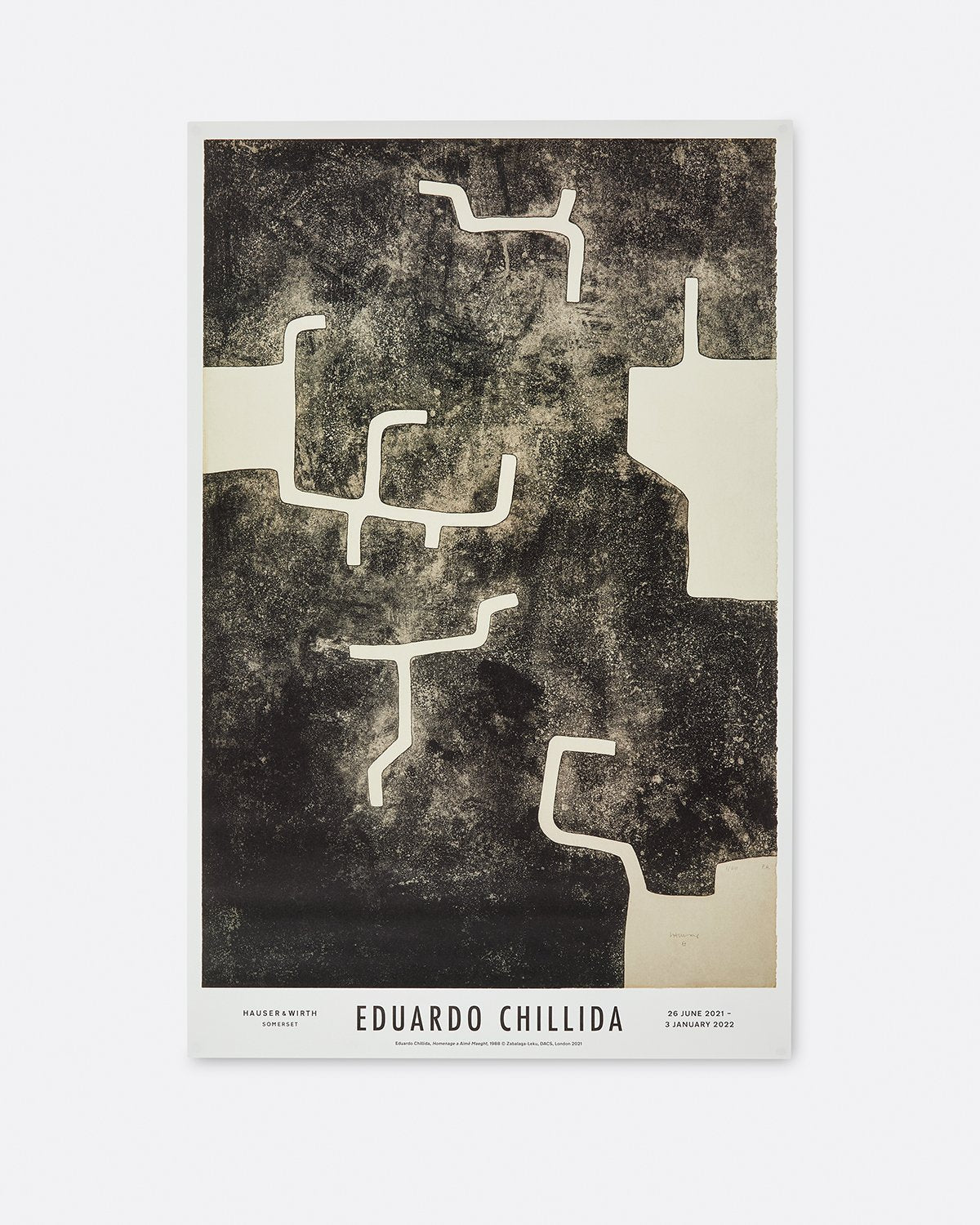 Eduardo Chillida Somerset Show Poster Default Title