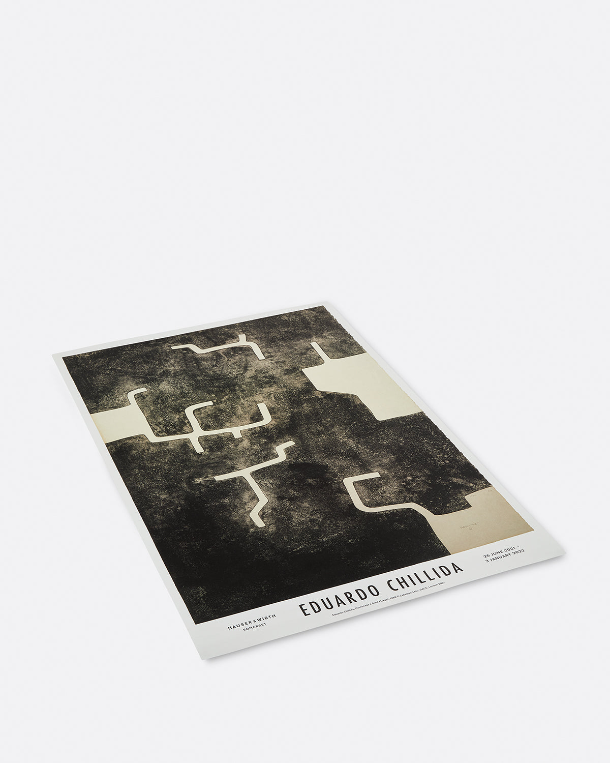 Eduardo Chillida Somerset Show Poster Default Title