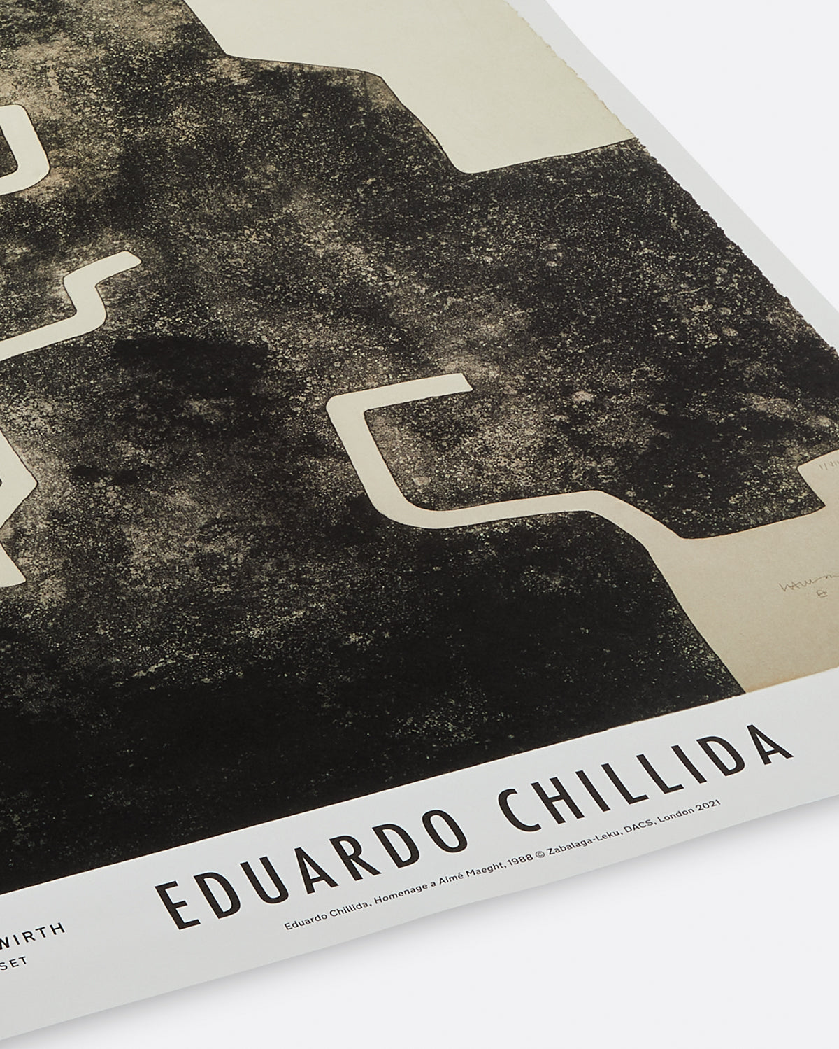Eduardo Chillida Somerset Show Poster Default Title