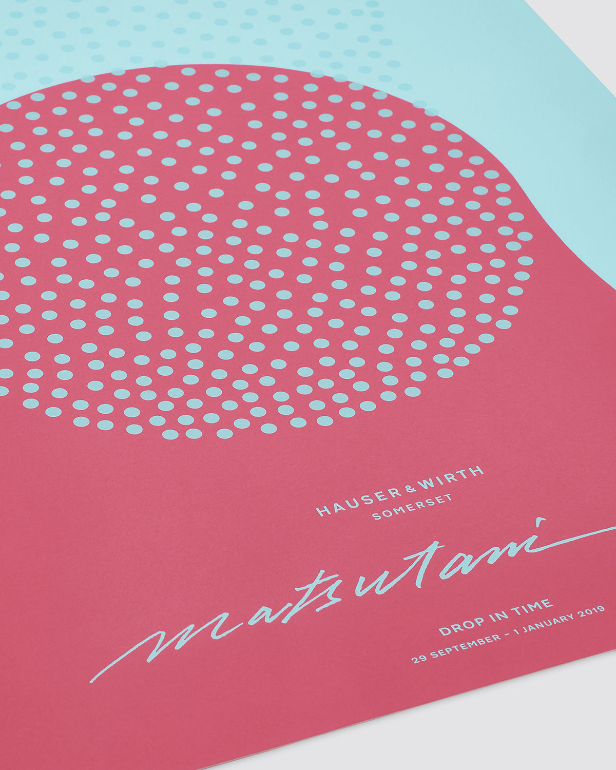 Takesada Matsutani Poster drop in time