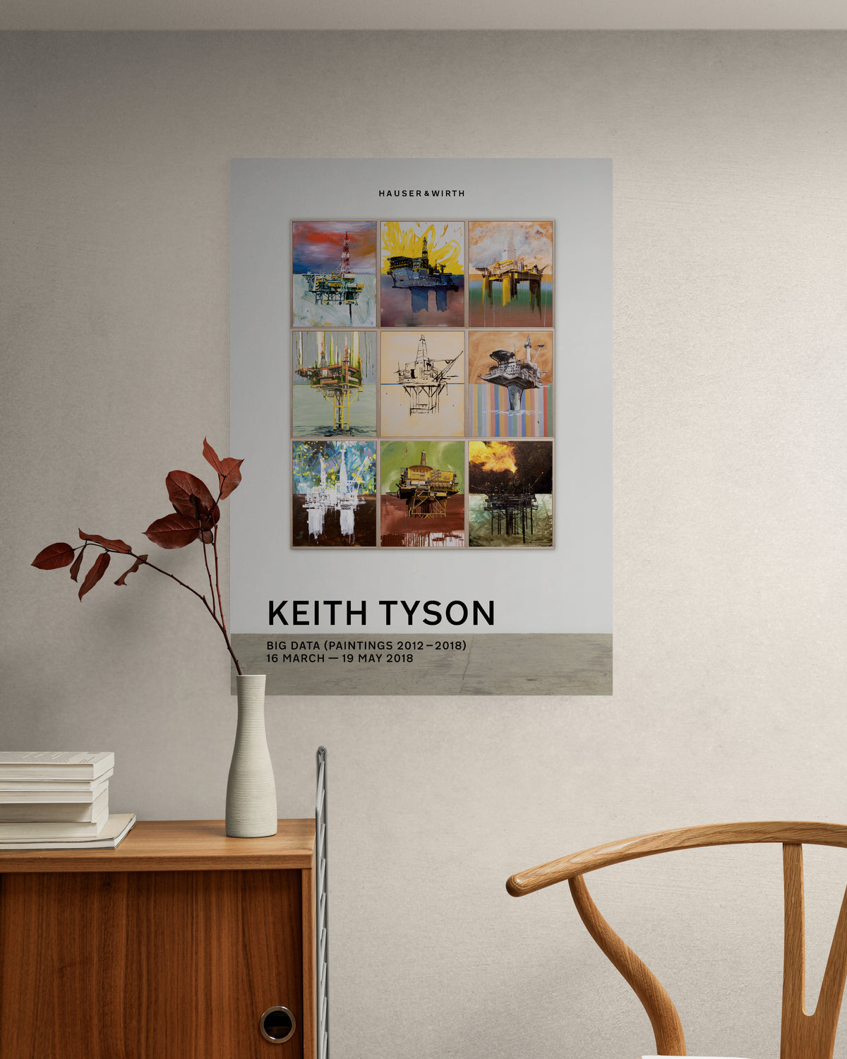 Keith Tyson, 2018