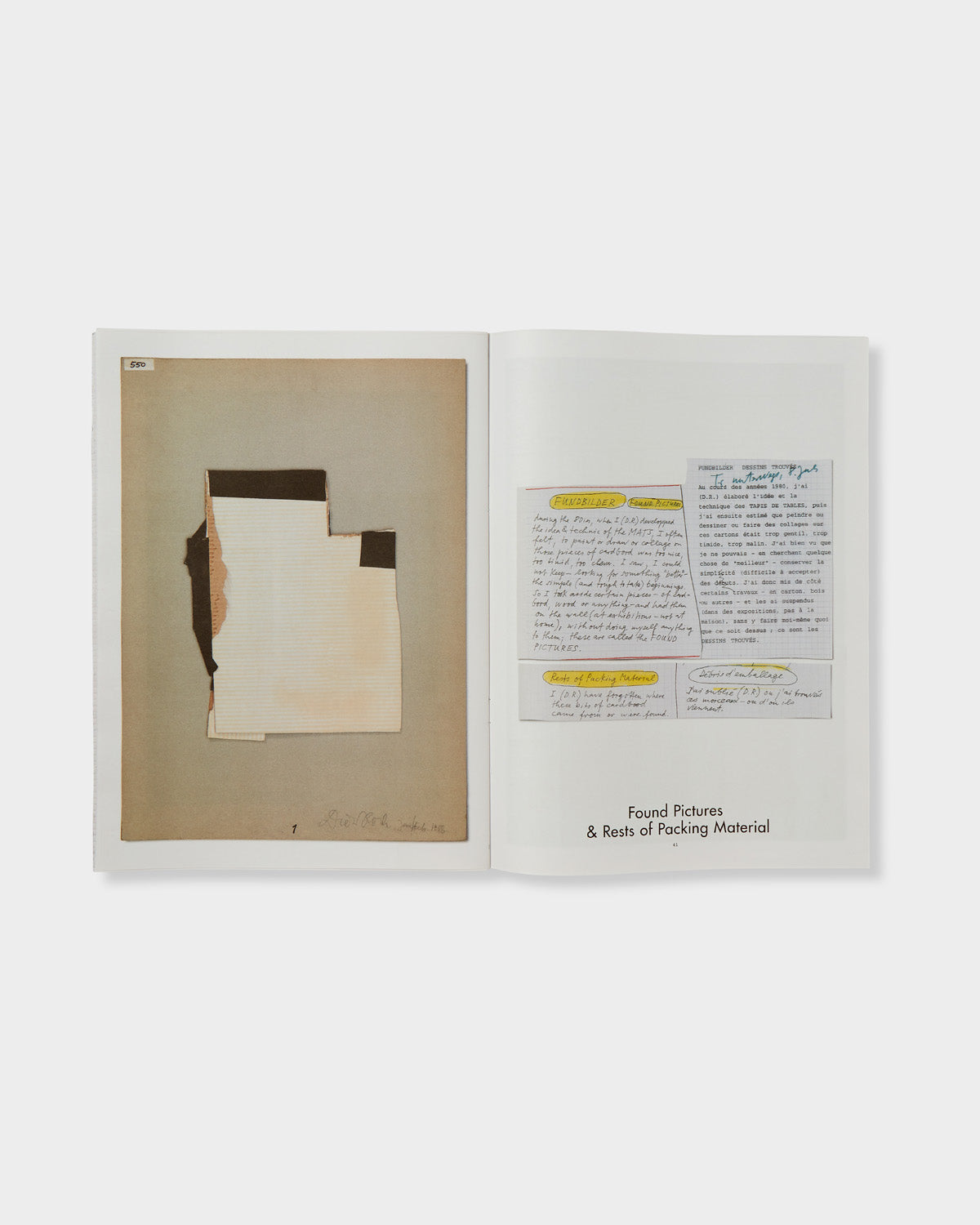 Dieter Roth: Paper