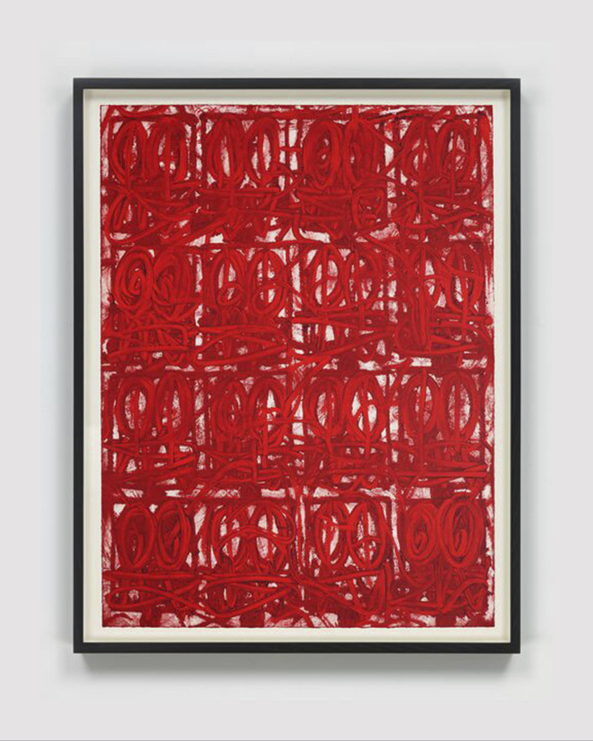 Rashid Johnson: Untitled Large Anxious Red