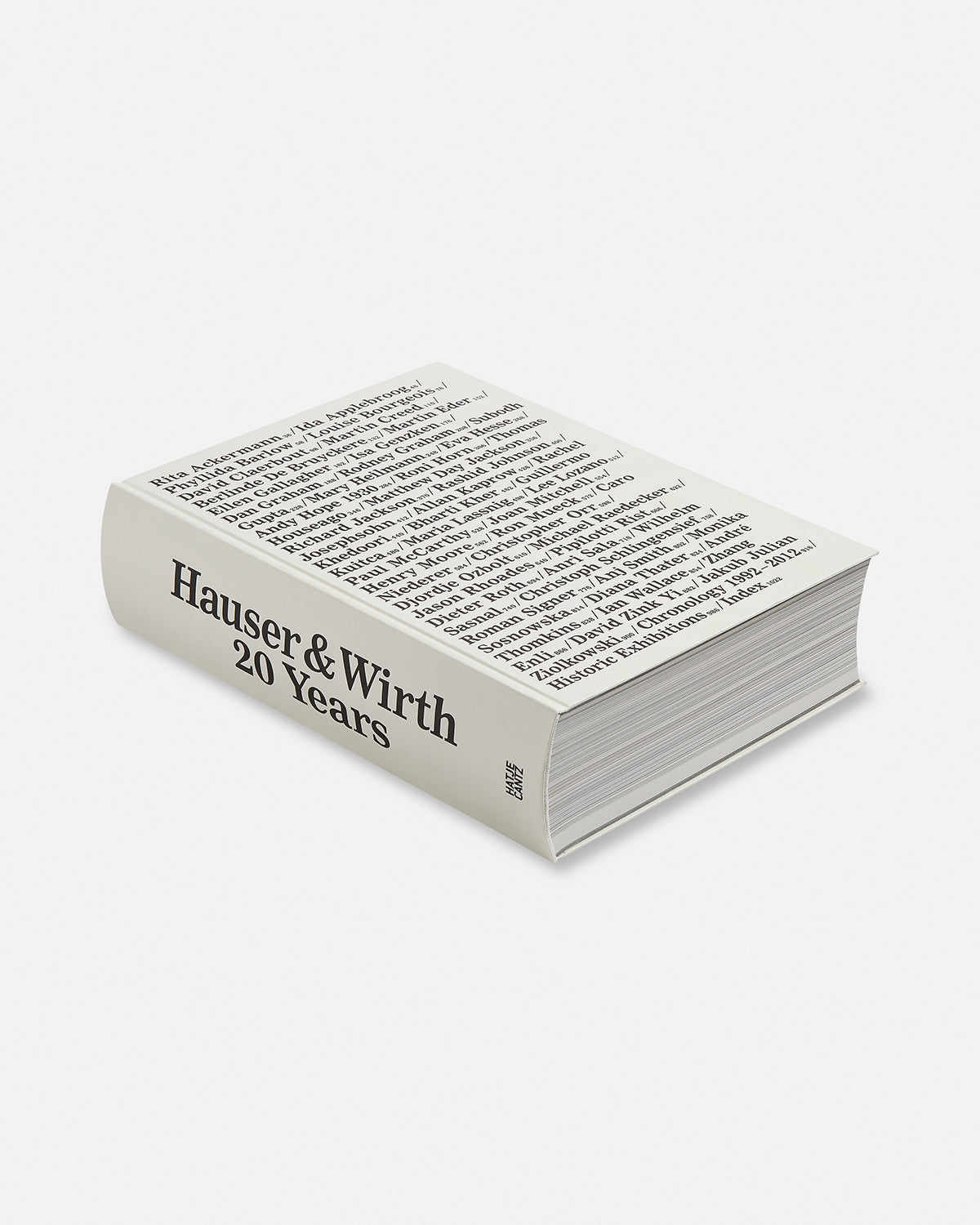 Hauser & Wirth 20 Years Book