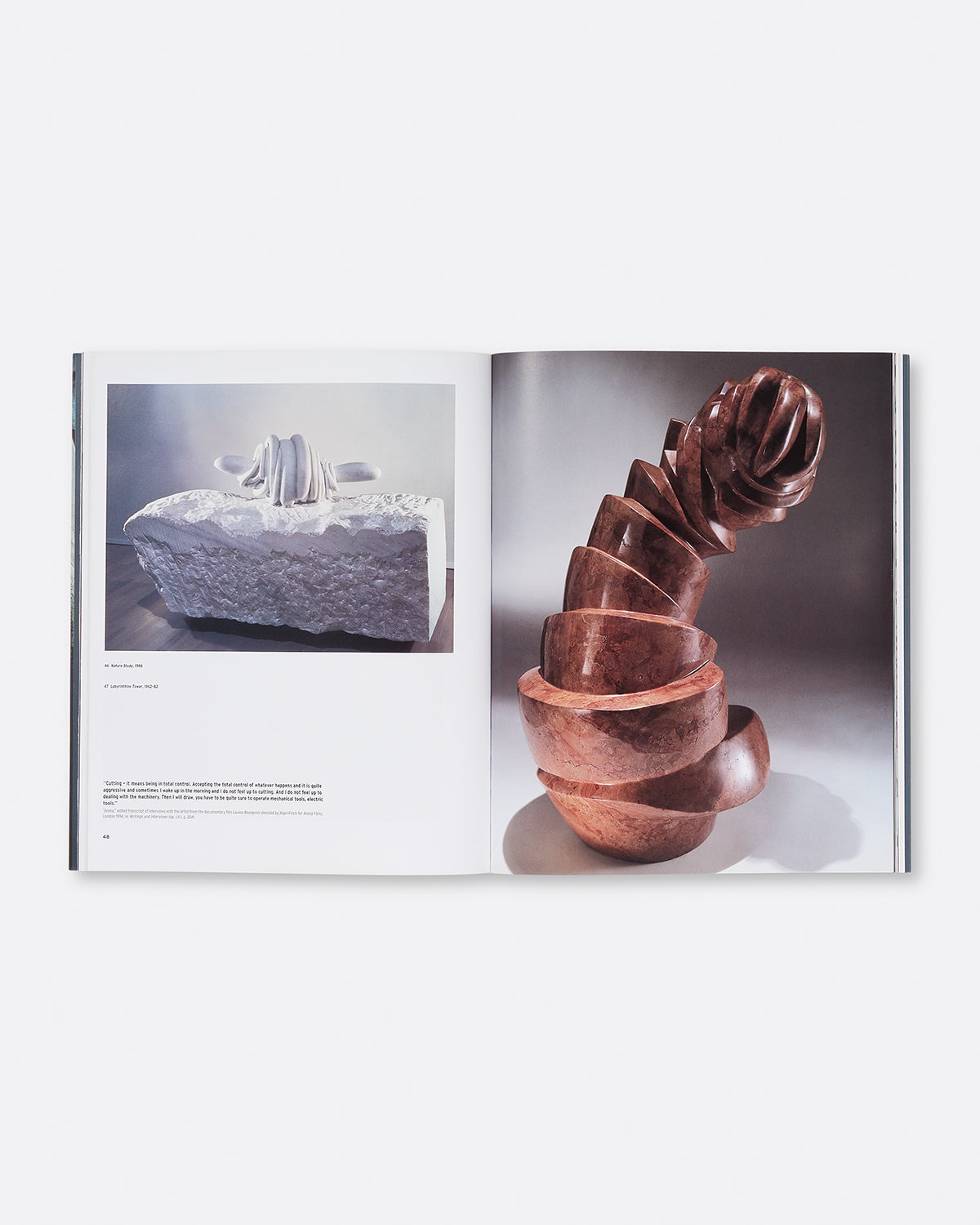 Art Book, Louise Bourgeois Works in Marble, Hauser & Wirth