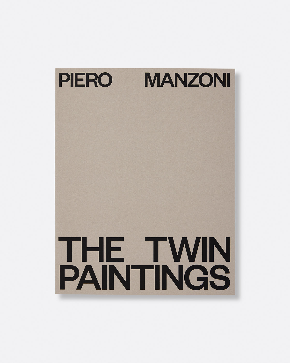 Piero Manzoni: The Twin Paintings Default Title