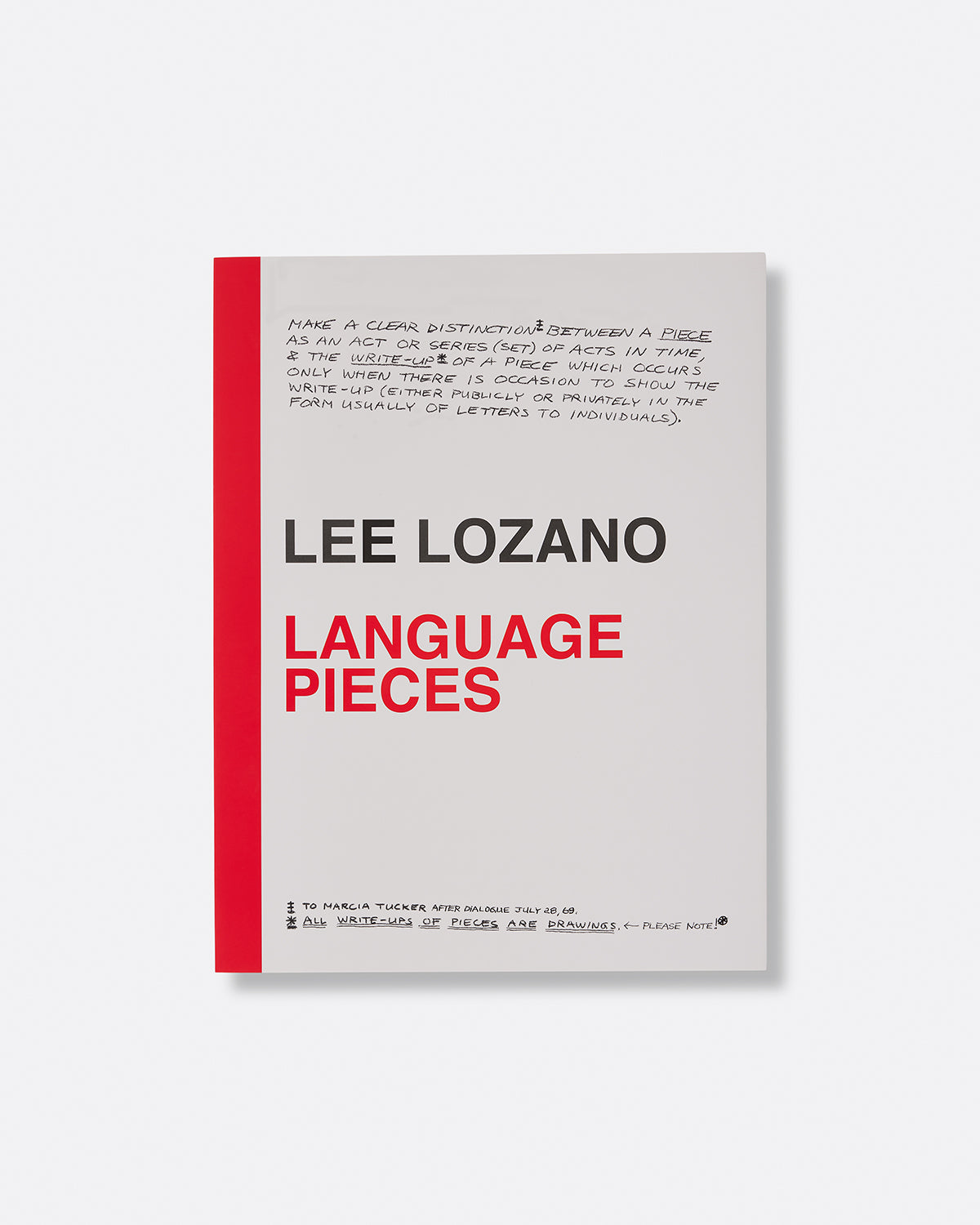 Lee Lozano: Language Pieces Default Title