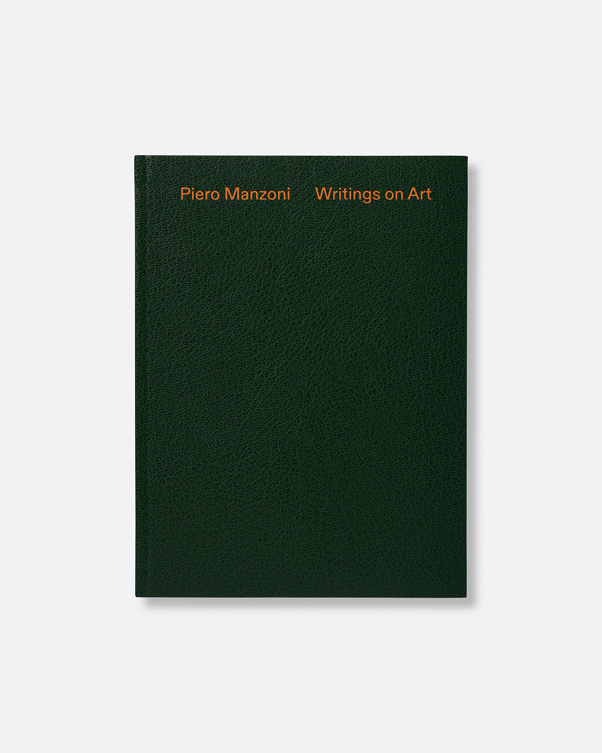 Piero Manzoni: Writings on Art Default Title