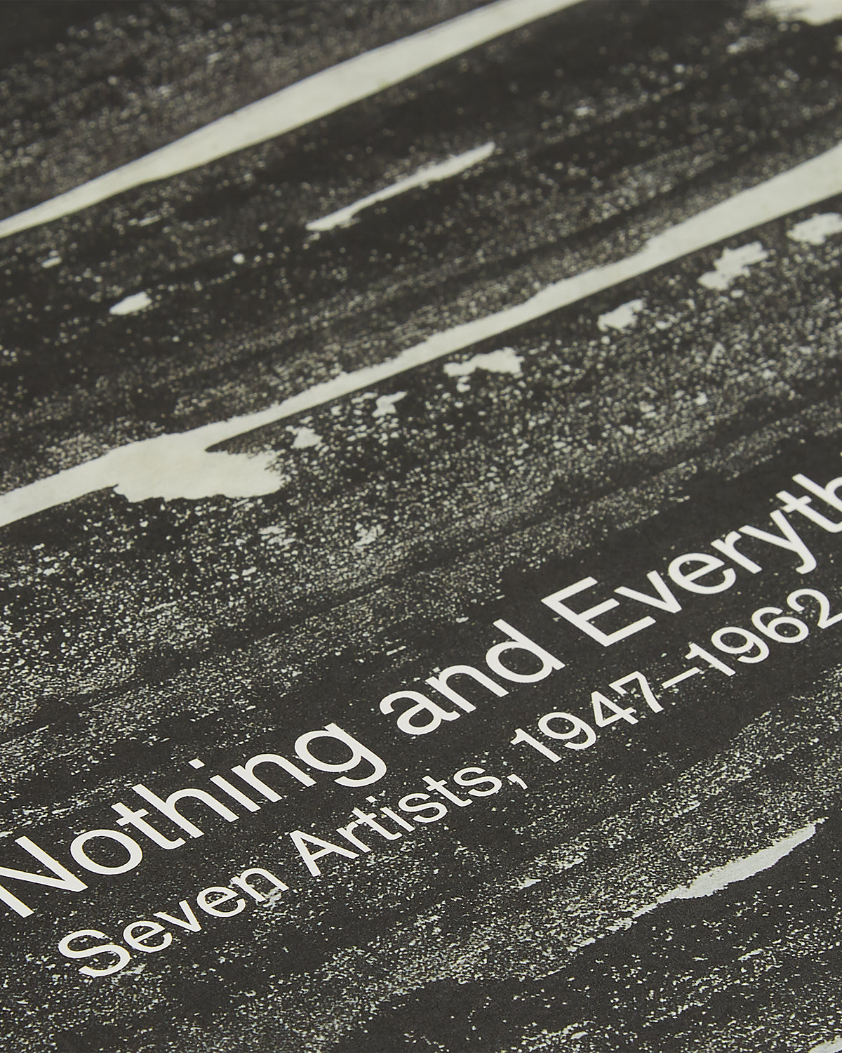 Nothing and Everything: Seven Artists, 1947‚Äö√Ñ√¨1962 Default Title