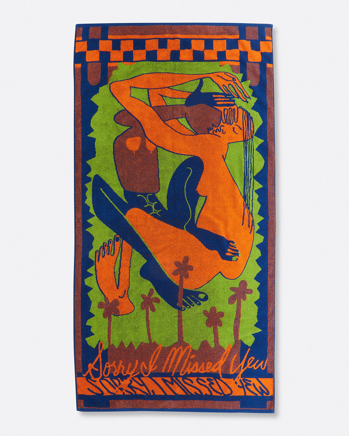 Christina Quarles 'Sorry, I Missed Yew' Luxury Towel