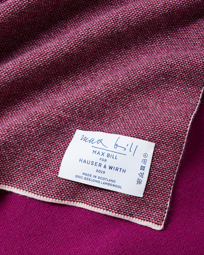 Max Bill, Geelong Lambswool Blanket, Hauser & Wirth