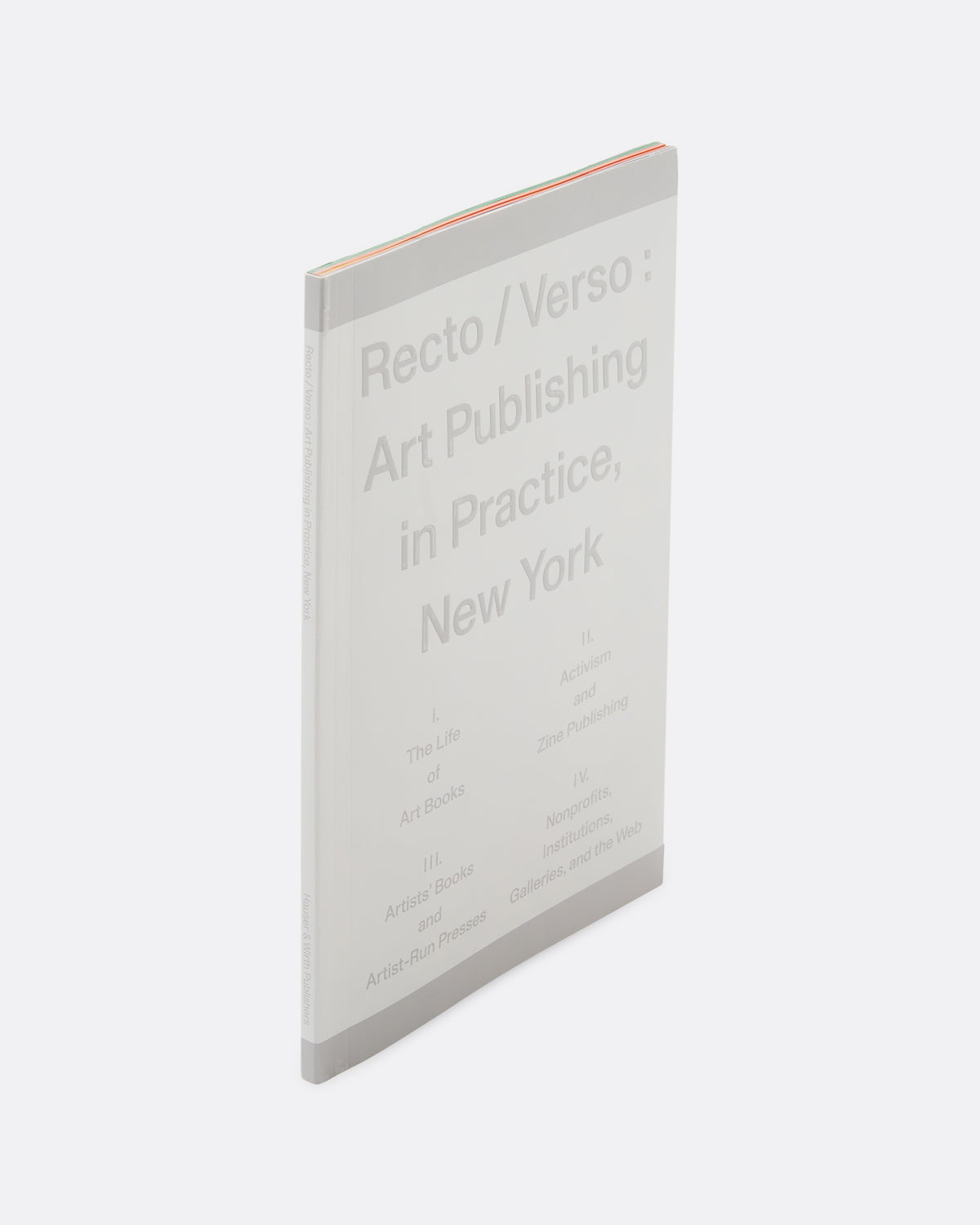 Recto/Verso: Art Publishing in Practice