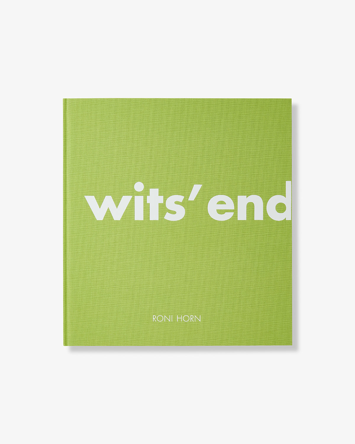 Roni Horn: Wits's End