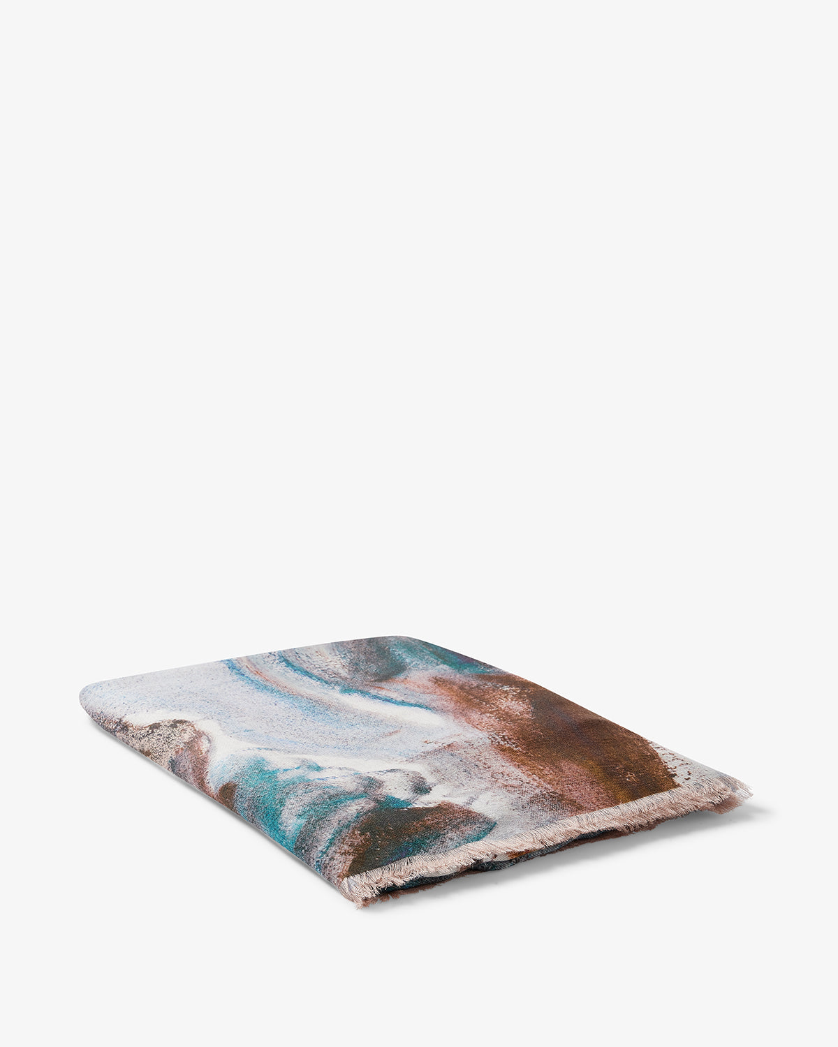 Zhang Enli Waves Cashmere Wrap