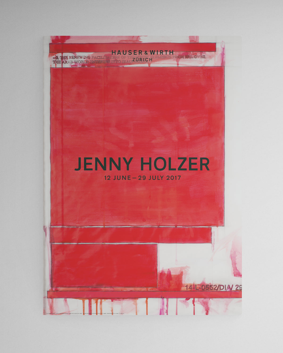 Jenny Holzer, 2017