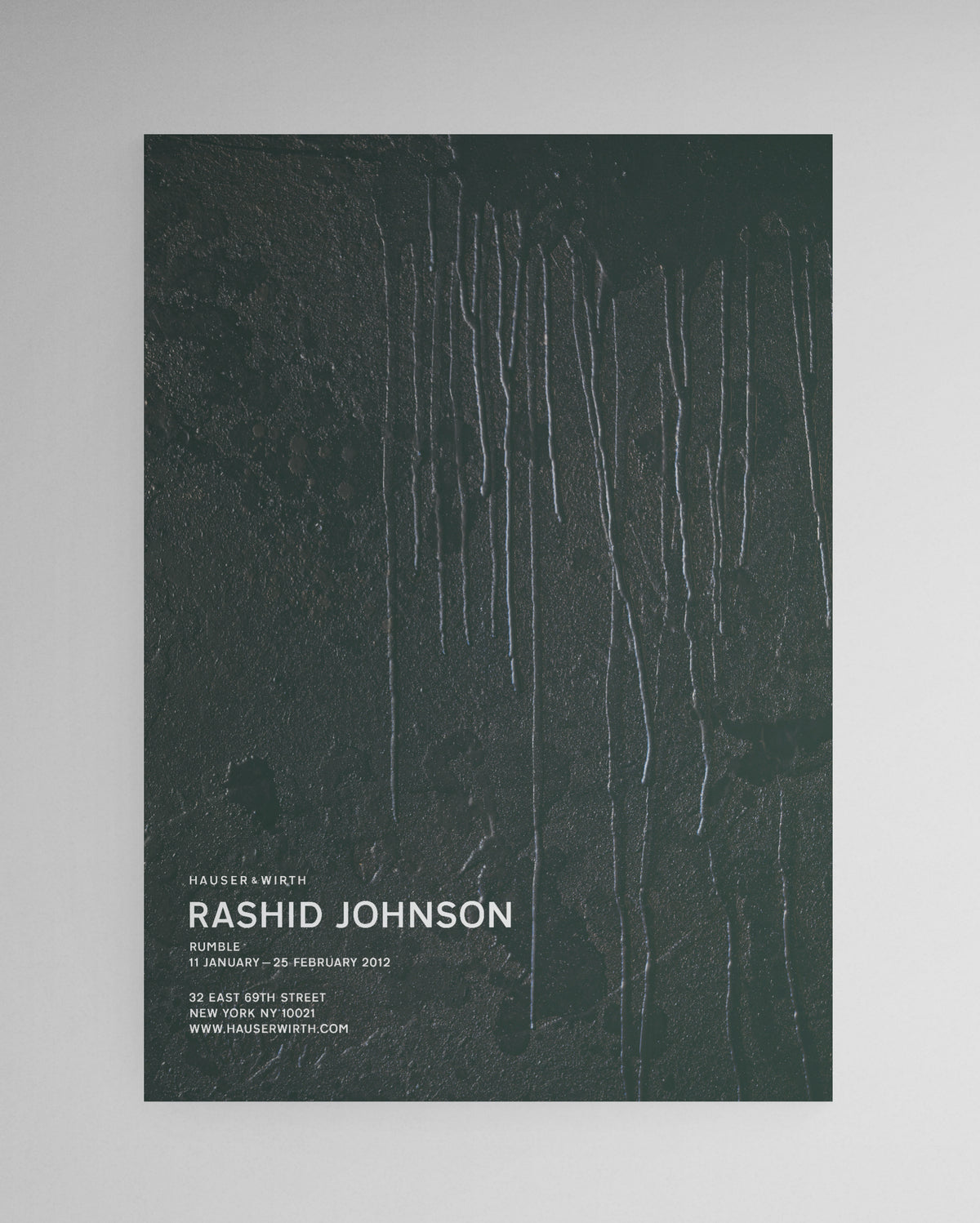 Rashid Johnson, 2012