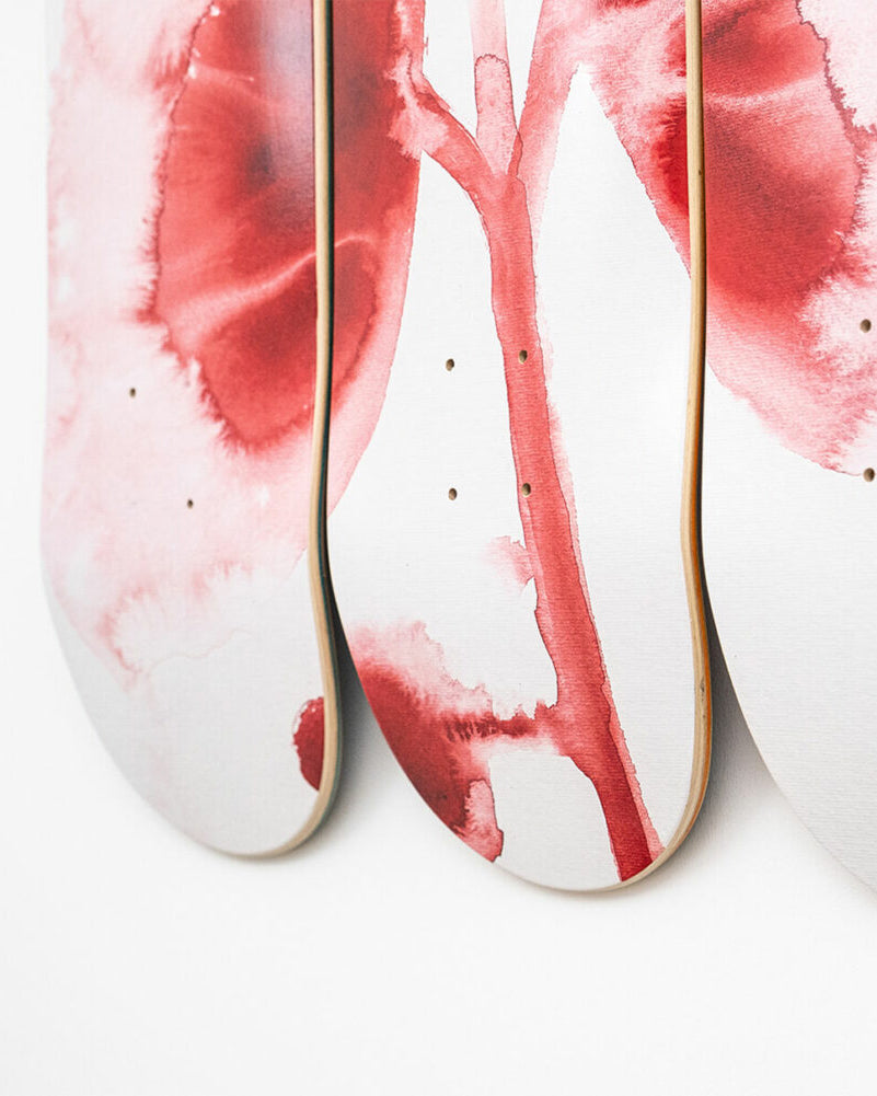 Louise Bourgeois Les Fleurs Set of Skateboards